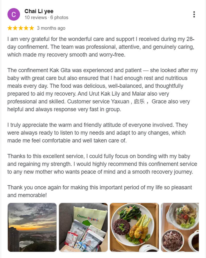 confinement centres in Johor