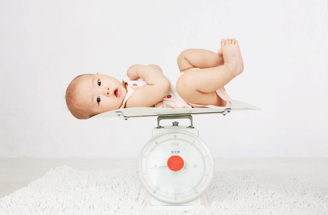 baby-on-a-scale