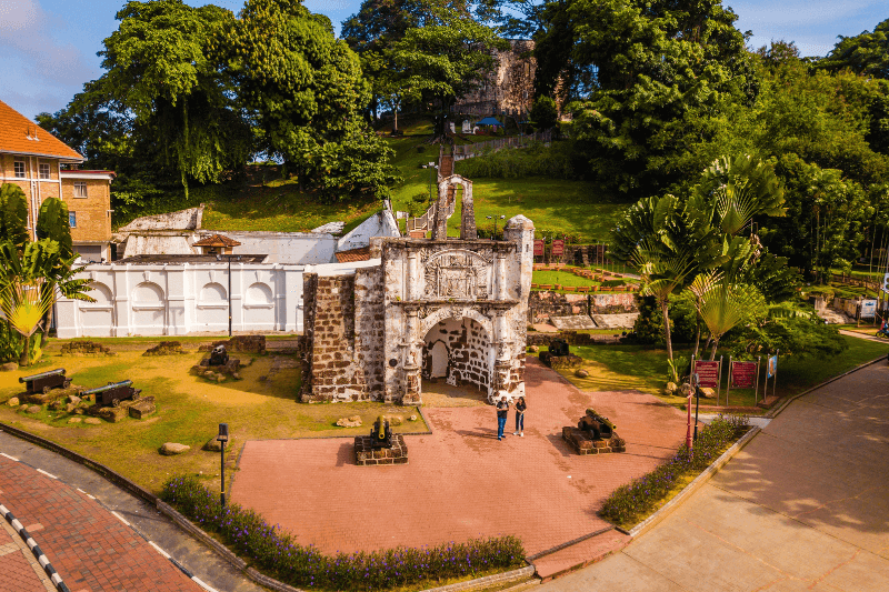 A Famosa Fort, Malacca - Historical Places in Malaysia