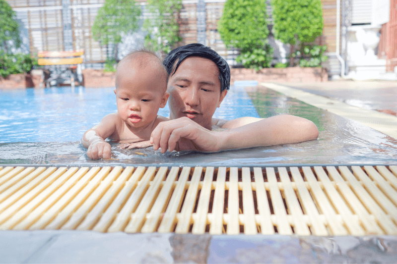 1 Year Old Swimming Lesson
