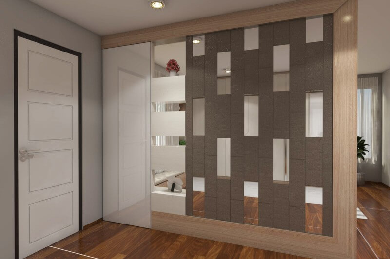 room divider with gaps 