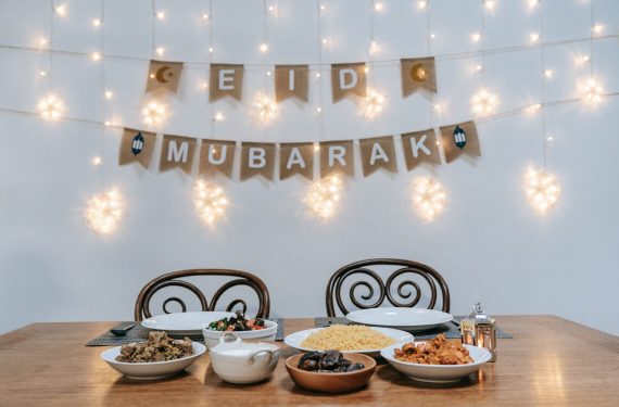 Eid Mubarak Raya Decor