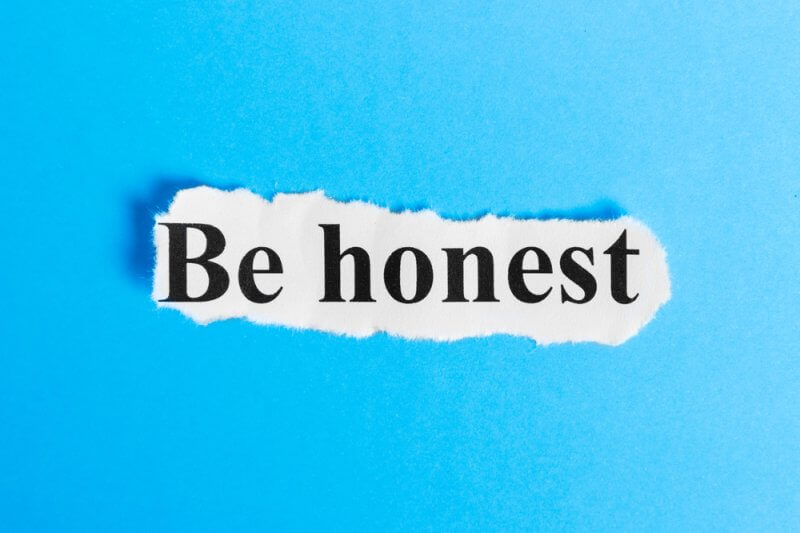 honesty words 