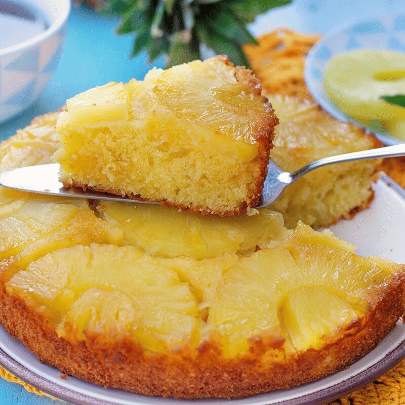 Tasty Pineapple Upside-Down Cake