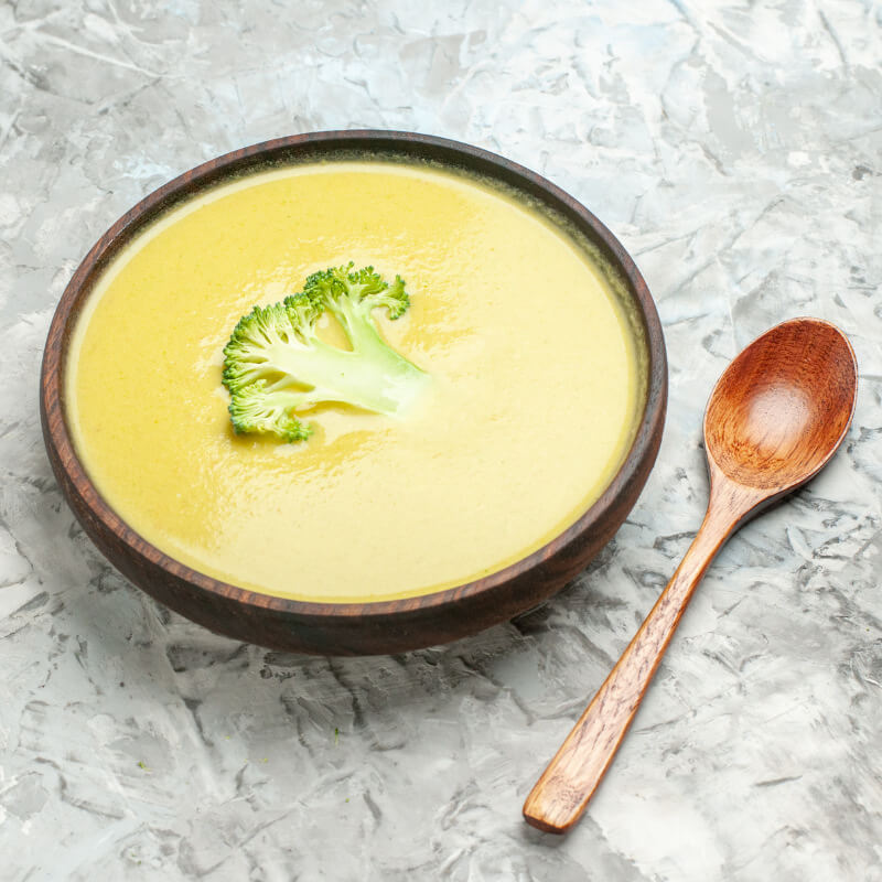 Creamy Broccoli Soup for Dairy Intake