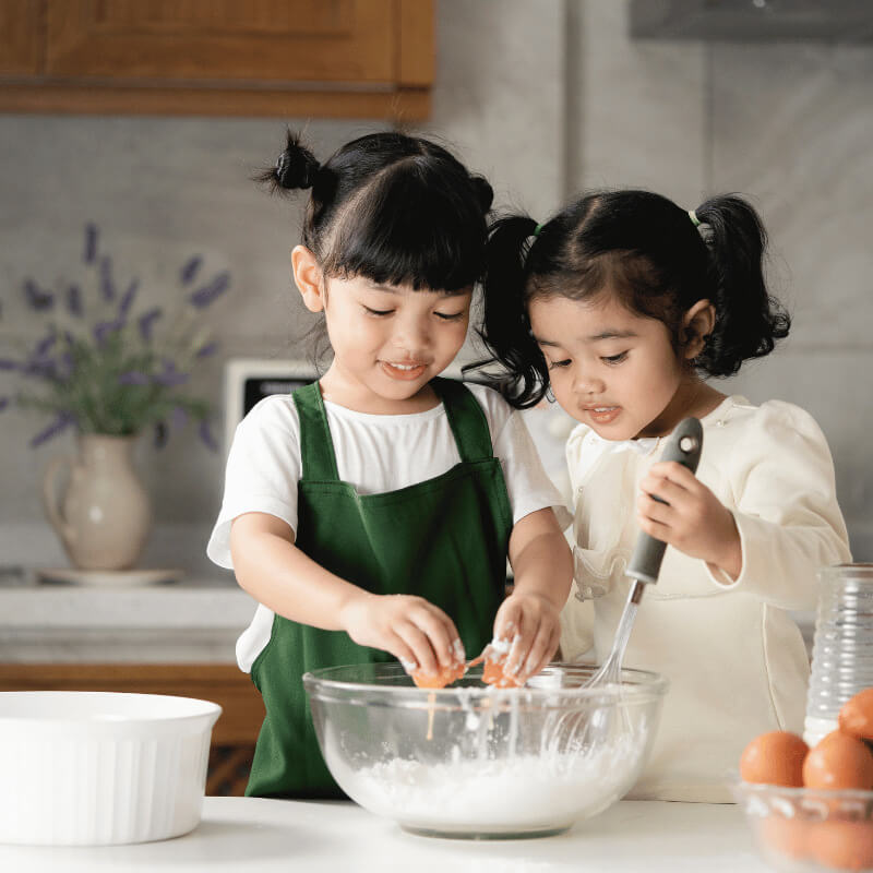Assign Small Tasks Cooking with Kids