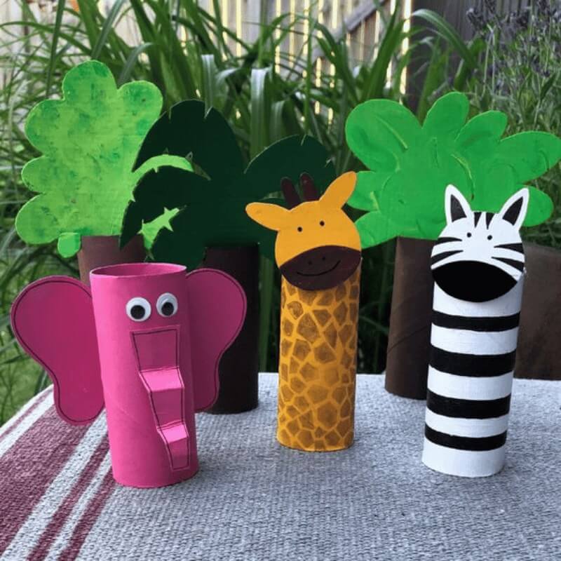 Toilet Paper Roll Animals