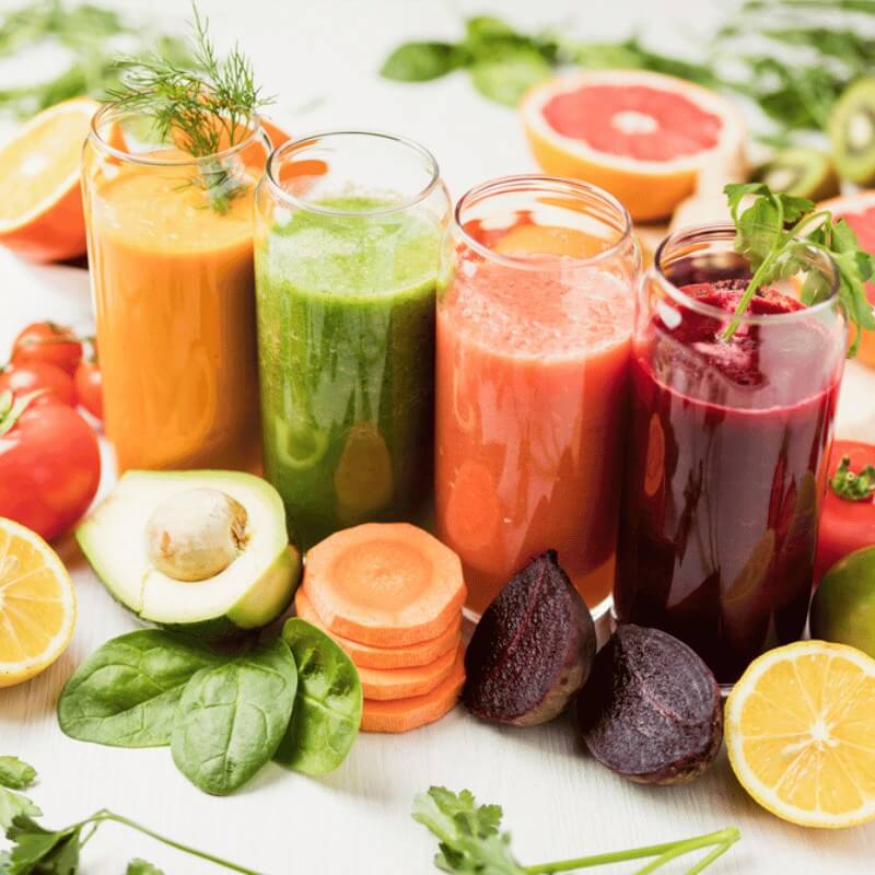 Fruits, Vegetables, and Juices