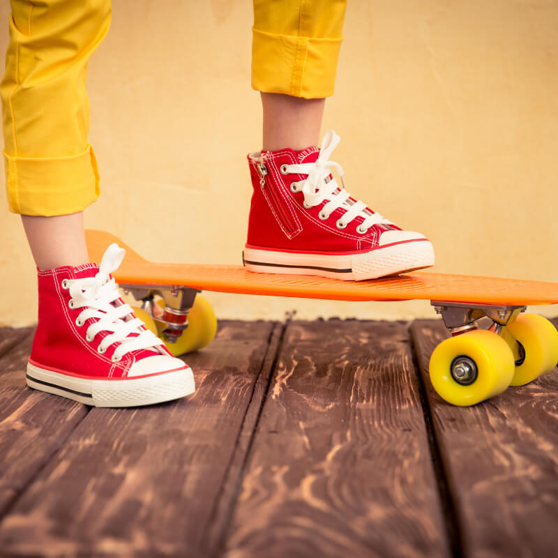 Kids Rollerskaters