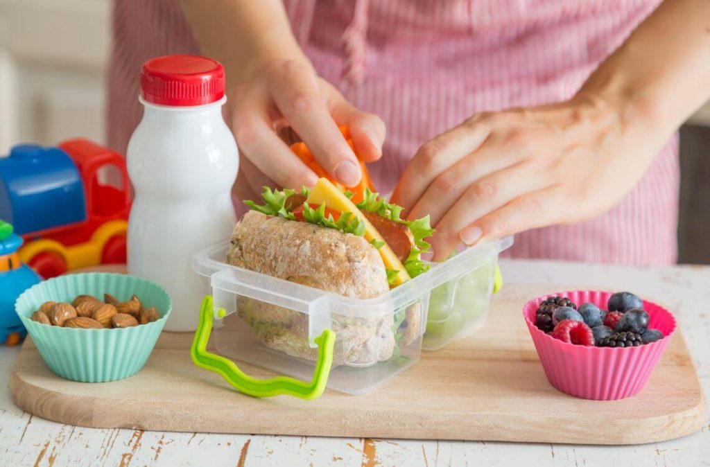 menu lunch box for kids