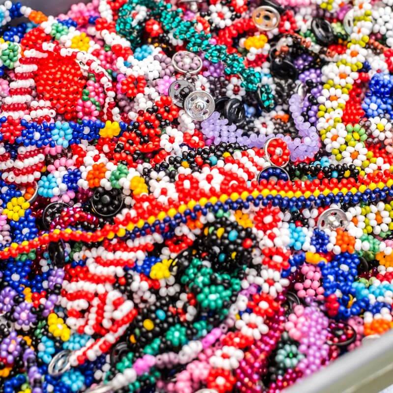 Beaded Rainbow Necklace