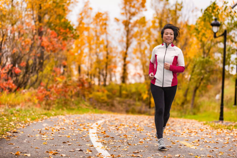 running