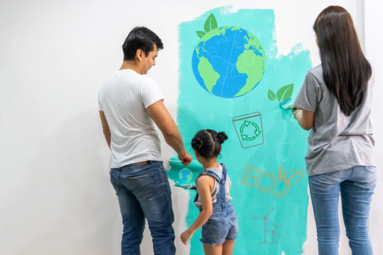 family painting