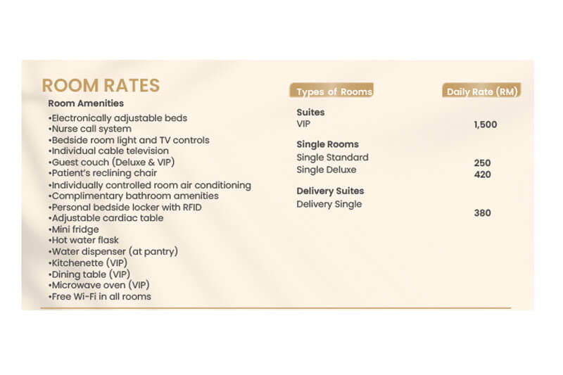 public vs private maternity packages