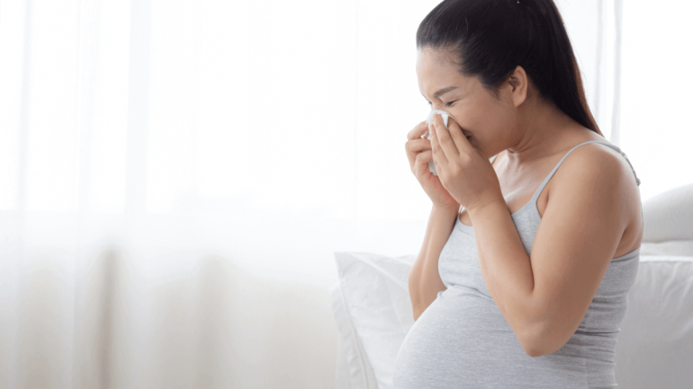 Header- pregnancy allergies