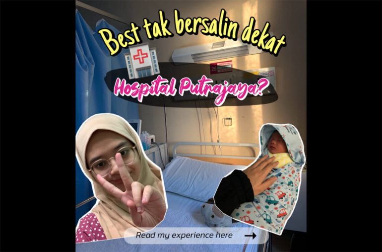 Mother sharing her childbirth experience at Hospital Putrajaya Malaysia