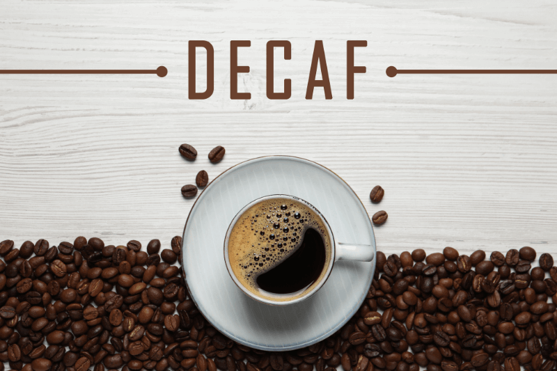 decaf coffee