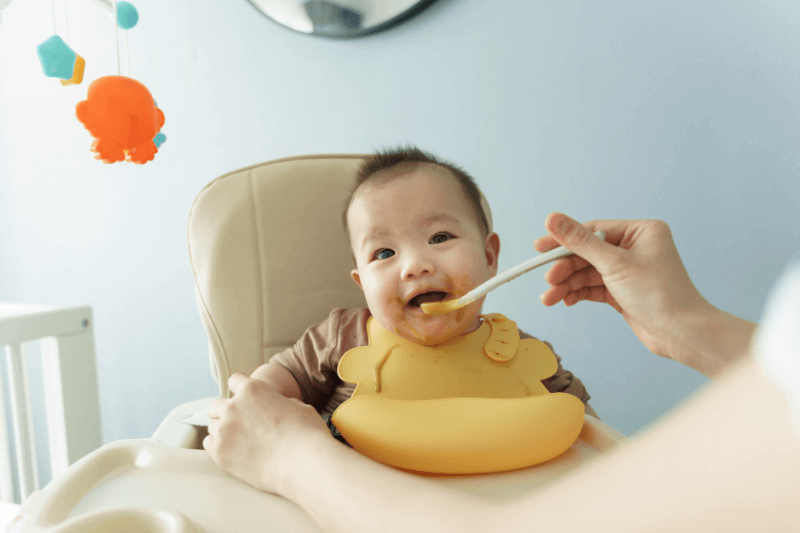 baby's first bite