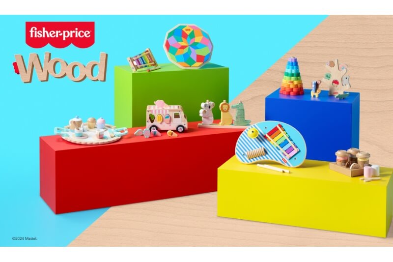 Fisher-Price Wooden Toys Montessori Play