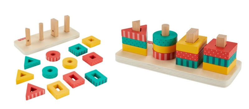 wooden montessori toy for toddlers