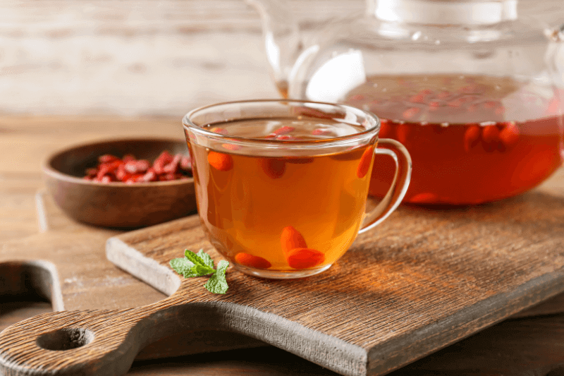 herbal tea goji berries