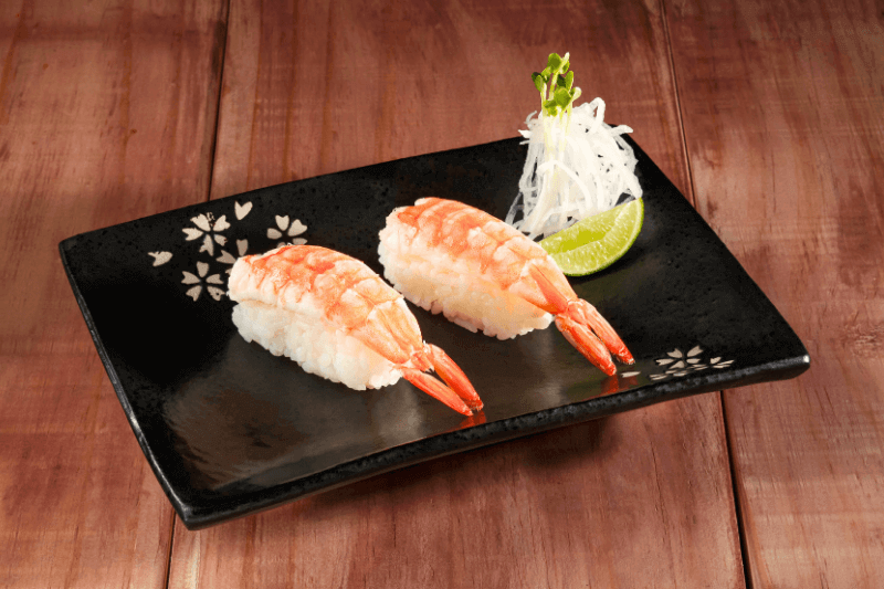 shrimp sushi