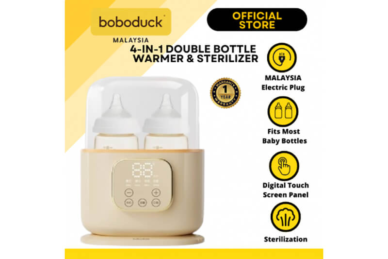 -boboduck-4-in-1-multifunctional-baby-milk-bottle-warmer-sterilizer