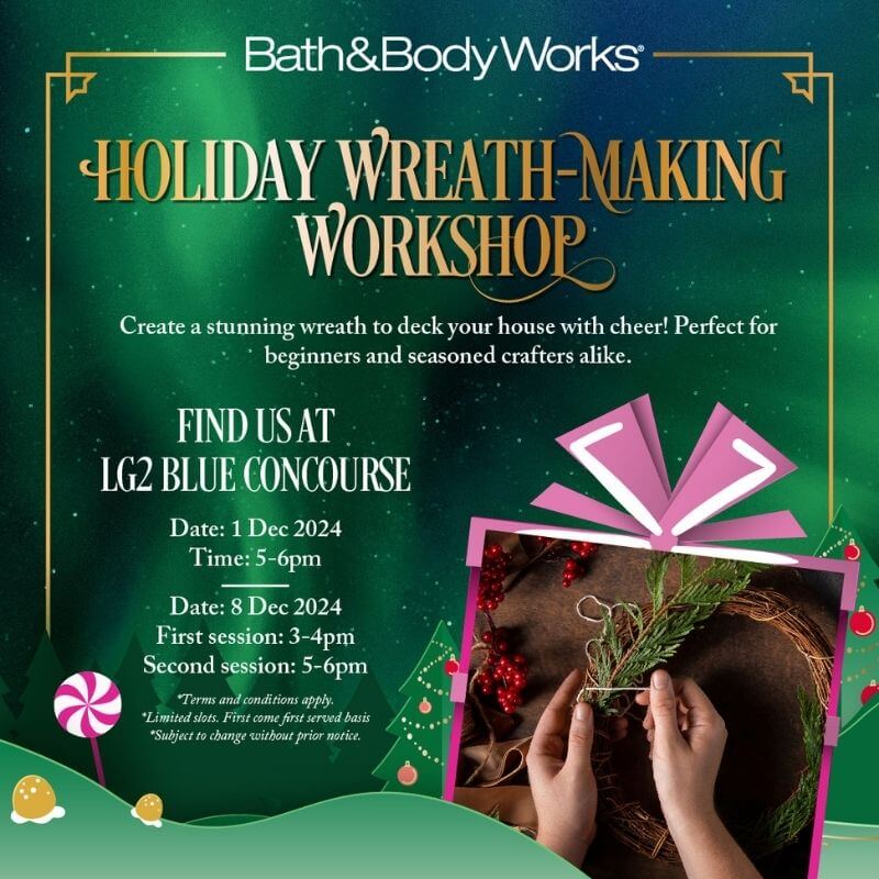 workshop venue and timing christmas activities