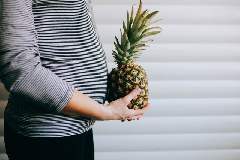 pregnancy and pineapple