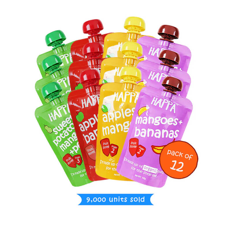 happa-apple-mango-mangobanana-applebanana-sweet-potatomangopears-fruit-veggie-puree-combo-packpack-of-12