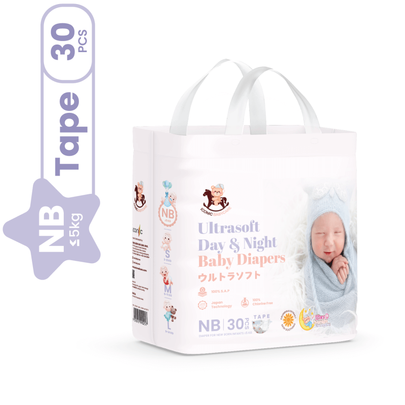 iconic-babycare-ultrasoft-day-night-baby-diaper-tape-nb30s56m52l48-pack