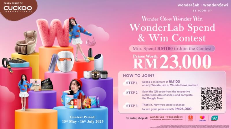 Wonder Glow, Wonder Win Contest with WonderLab