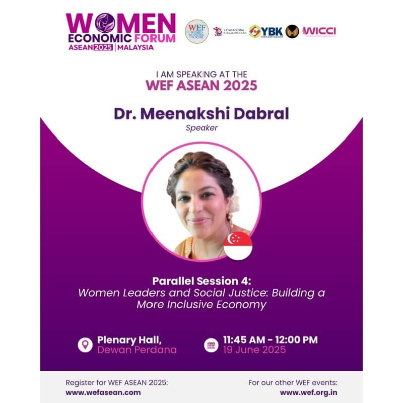 Dr Meenakshi Dabral WEF ASEAN 2025