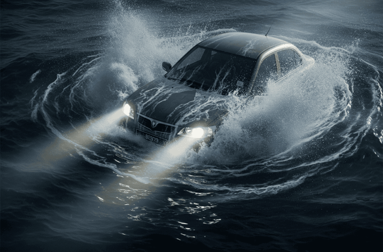 sinking car safety tips