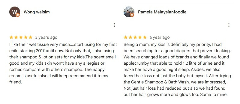 Applecrumby’s Gentle Shampoo & Bath Wash