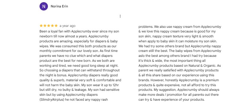 Applecrumby Ultimate Nappy Cream