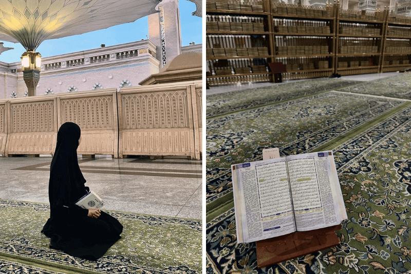 Noor Amy Ismail in Hajj 