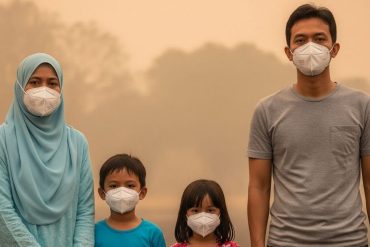 family facing haze in malaysia