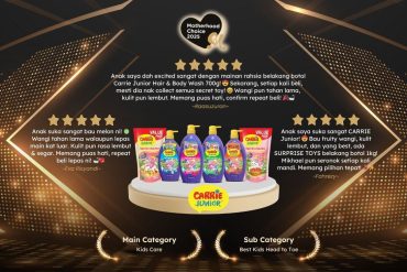 carrie junior motherhood choice awards