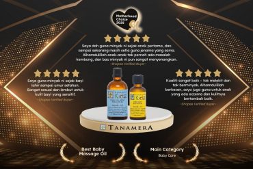 TANAMERA kidz baby massage oil Motherhood Choice Awards