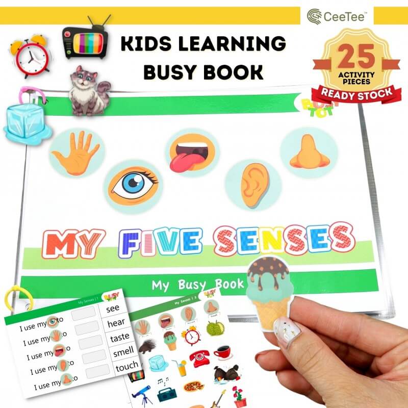 montessori-kids-learning-busy-book-my-senses-interactive-iq-activity-quiet-books-early-learning-toddler-age-2-8