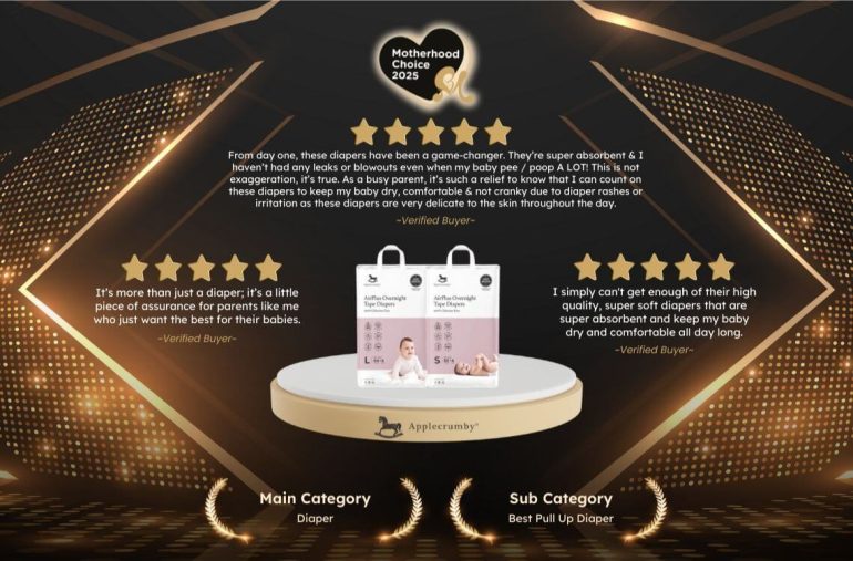 Dry Nights Made Easy with Applecrumby Pull Ups Motherhood Choice Awards 2025