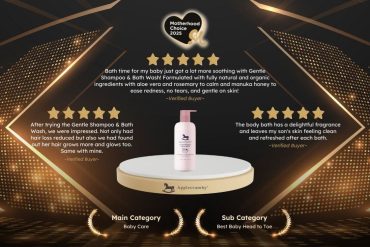 Applecrumby’s Gentle Shampoo and Bath Wash Motherhood Choice Awards 2025