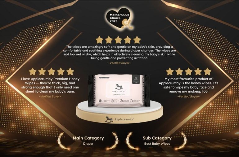 Applecrumby’s Premium Baby Wipes