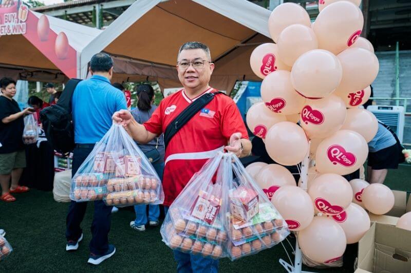 QL Eggs Breakathon 2025 Event on Ground