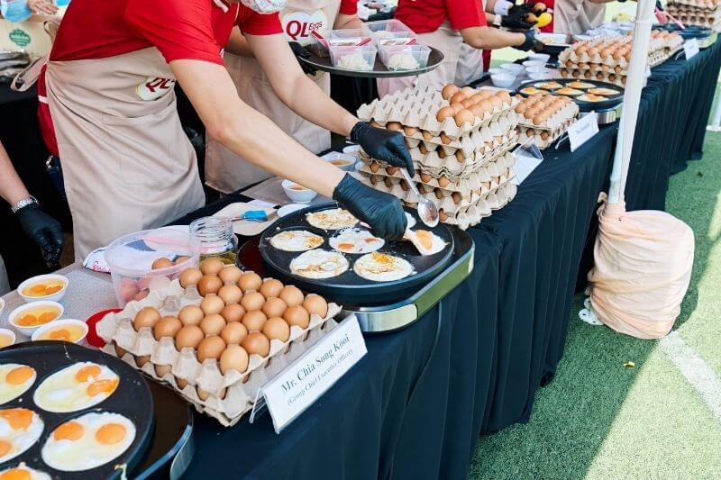 QL Eggs Breakathon 2025 Event on Ground