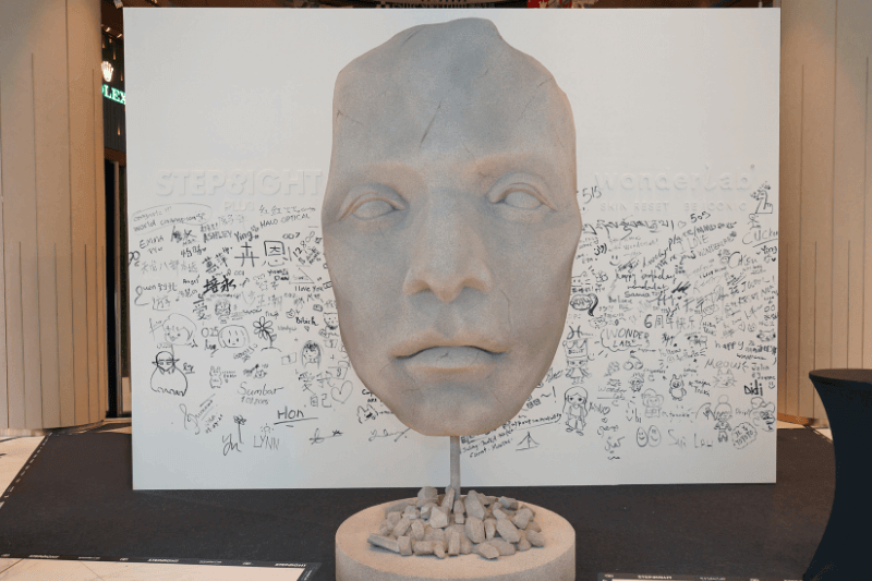 Face Art representing feelings and emotions