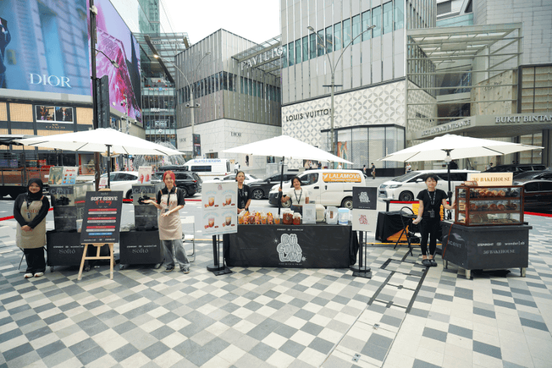 Booth and eateries pop up starhill gallery kuala lumpur
