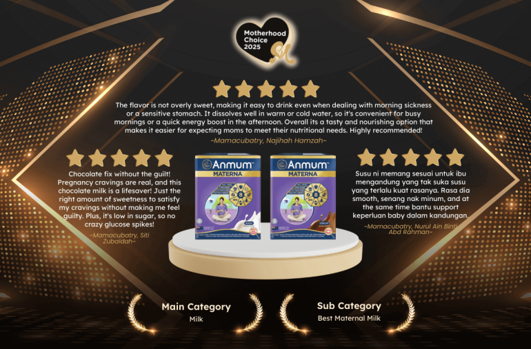 motherhood choice awards winner anmum materna