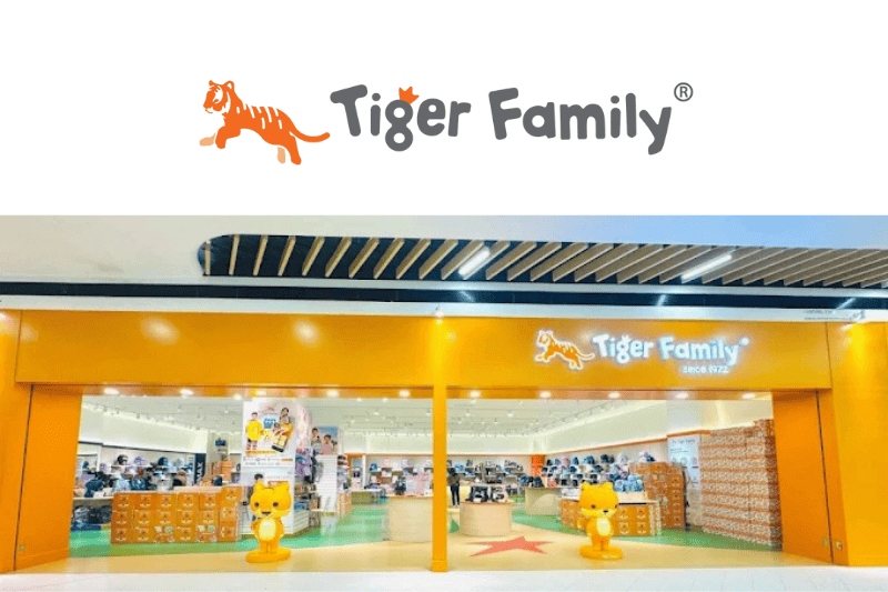 Tiger Family Malaysia school bags for children storefront image